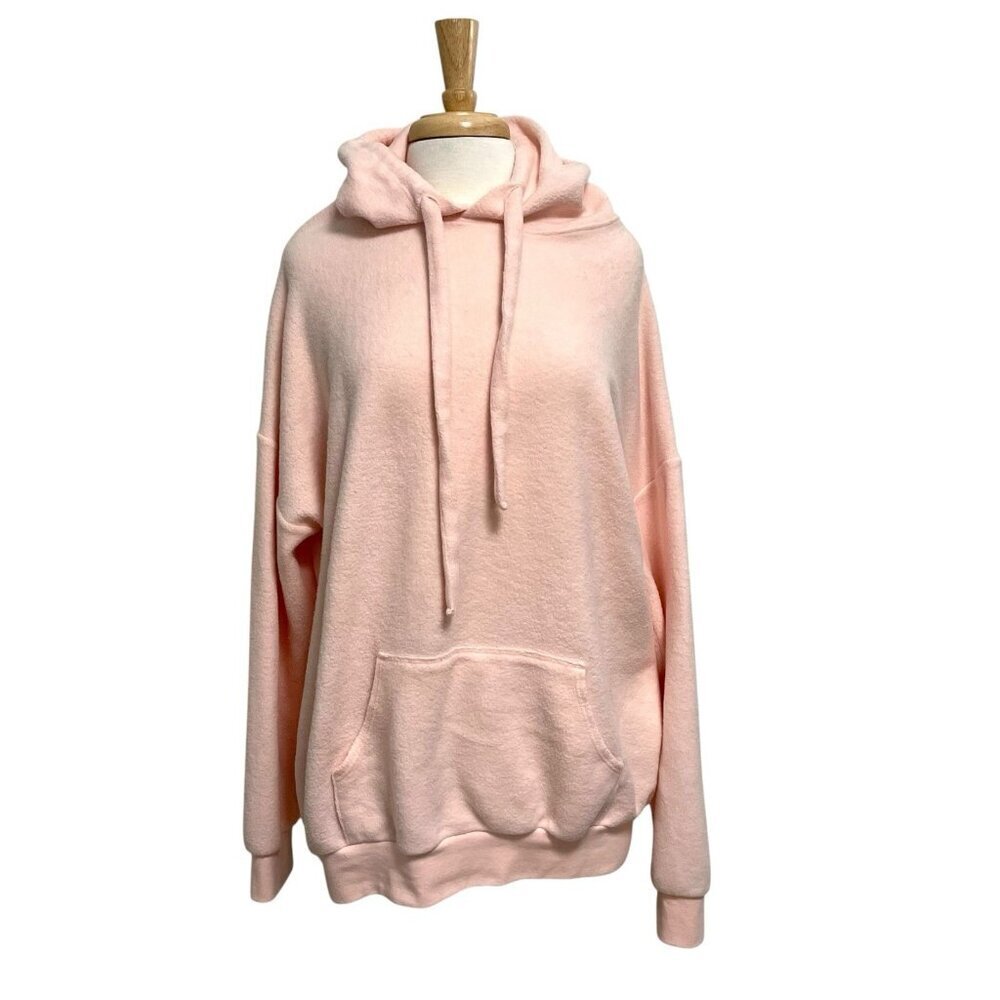 Soft Serve Cloud Hoodie Sweatshirt Pastel Pink Super Soft Cozy Plush size 2XL